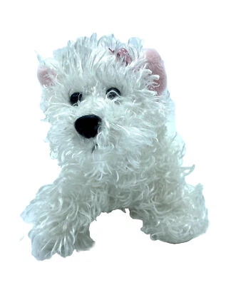 GANZ Webkinz Westhighland White Terrier Dog Puppy 7” plush stffed animal No Code - Image 1 of 4