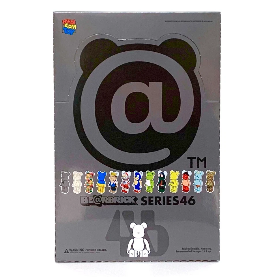 Medicom Bearbrick Be@rbrick Series 46 Single Mystery Blind Box Figure