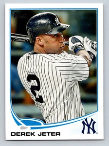 Tarjeta coleccionable 2013 Topps Baseball #NYY-1 Derek Jeter MLB Yankees de Nueva York - Imagen 1 de 2