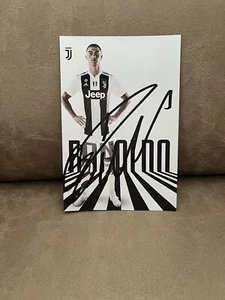 Cristiano RONALDO x Juventus Turin - Repro Autogramm 10.5x14.8 Nr.2 - Bild 1 von 1
