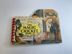RARE Vintage 1948 The Magic Cricket Book Children's No Cricket - Picture 1 of 3