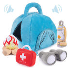 My Talking Plush Camping Tent Toy Set | Includes 4 Soft Fluffy Plush Camping