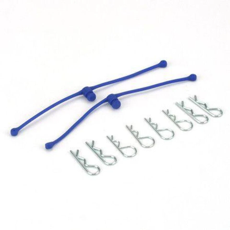 Du-Bro 2249 Blue Body Klip Retainers 2 Pack - Image 1 of 1