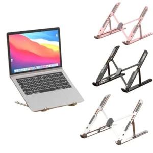 Foldable Notebook Cooling Bracket Adjustable Notebook Bracket Support  Office - Afbeelding 1 van 12