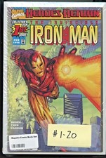 IRON MAN (1998) # 1-20 LOT TONY STARK WAR MACHINE PEPPER POTTS MARVEL COMICS