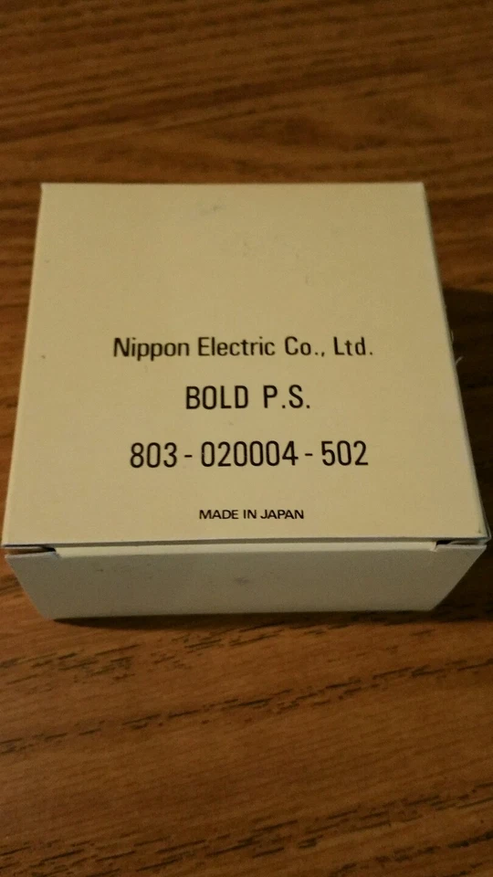 NOS genuine Nec print thimble for NEC impact printers. Font Bold PS - Image 1 of 1