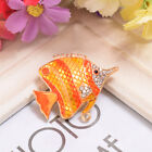 Japanese Style Tropical Fish Brooch Couples Oil Drip Breast Pin Lapel Pin 1 PC