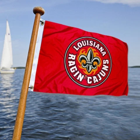 Louisiana Lafayette Ragin Cajuns Small Mini Boat Flag Cover