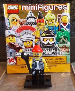 Lego Minifiguren Serie 10 Motorrad Mechaniker komplett original Minifigur - Bild 1 von 3