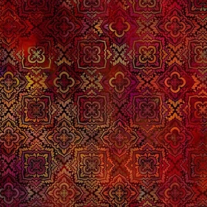 Tela estampada 100% algodón - Tapiz de Jason Yenter - AS 3TAP-1 - Imagen 1 de 2