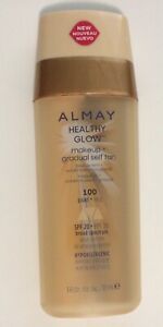 Almay Healthy Glow Makeup + Gradual Self Tan 100 Light  SPF20-Almay- 1 fl oz NEW