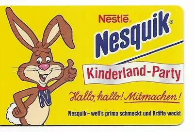 Rare / Carte Telephonique - Nestle : Nesquik Chocolat / Phonecard Telefonkarte • 6.90€