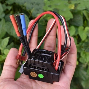 Second-hand Waterproof 2S-3S ESC Brushless ESC 60406 w/ Cooling Fan & T Plug - Picture 1 of 6