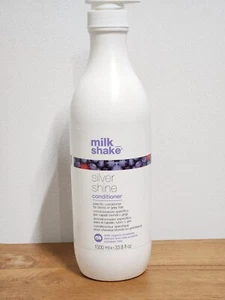 BRAND NEW: ZAB - MILKSHAKE SILVER SHINE CONDITIONER FOR BLOND AND GREY HAIR - 1L - Picture 1 of 8
