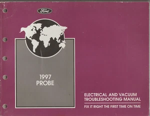 Ford Probe 1997 eléctrico y manual de disparo de problemas de vacío - Imagen 1 de 2