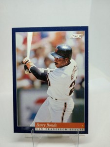 1994 Score San Francisco Giants Baseball Card #1 Barry Bonds