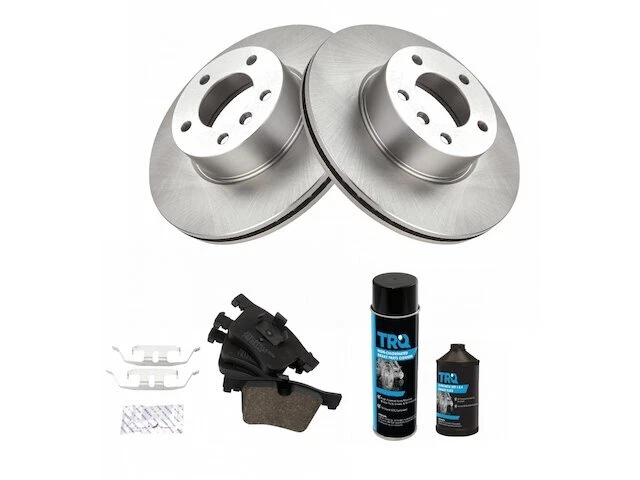 Kit de pastillas de freno y rotor delantero TRQ para BMW 330i GT xDrive 2017-2019 53TTJM Foto 1 de 1