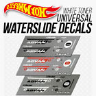 Toner blanc personnalisé échelle 1/64 Advan Zero décalcomanie Universal WaterSlide roues chaudes