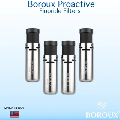 Boroux Proactive Replacement Fluoride Filters - 4 Pack - ALUMINA FREE  Authentic - Image 1 of 4