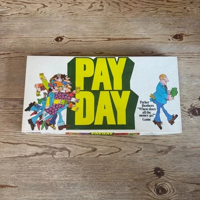 1975 Payday Game by Parker Brothers Never Played vintage antique board game  - Image 1 of 3