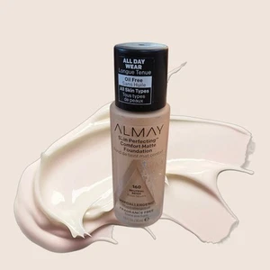 Base mate Almay Skin Perfecting Comfort 160 beige neutro para todo el día - Imagen 1 de 2