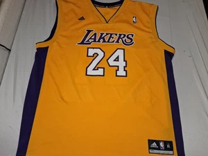 Adidas Herren NBA Trikot gelb Größe XL Los Angeles Lakers #24 - Bild 1 von 8