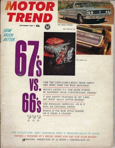 1966 Ford Bronco, Shelby Cobra 427, station wagons, more in vintage Motor Trend - Picture 1 of 2