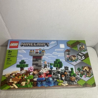 LEGO Minecraft The Crafting Box 3.0 21161 NEW SEALED Box - Retired! - Image 1 of 4