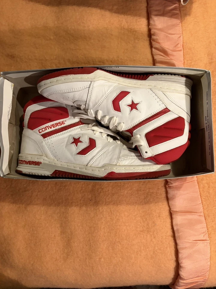 NOS New In Box VTG Converse All Star Weapon High Top Basketball Shoes Size 11 - Image 1 of 4