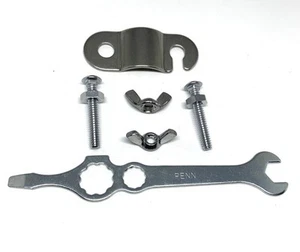 Penn 500 500S 505HS 140 200 250 112H Fishing Reel-Reel Clamp 33-200 With Wrench - Afbeelding 1 van 5