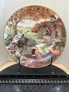 Franklin Mint Sammelteller, "Dalesman's Autumn" von Peter Barrett - Bild 1 von 3