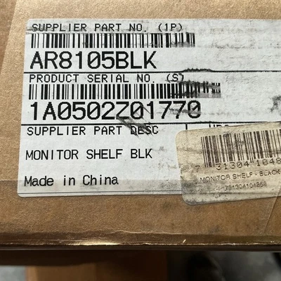 APC Netshelter Monitor Shelf AR8105BLK - Image 1 of 4