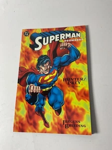 SUPERMAN DOOMSDAY Hunter Prey #1 DC COMICBUCH Dan Jurgens AUTOGRAMM SIGNIERT COA - Bild 1 von 3