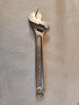 Klein Tools 506-10 Adjustable Wrench 10" NOS New Old Stock Made in USA - Image 1 of 4