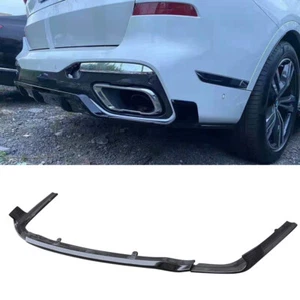 For 2019-2021 BMW X7 G07 M Sport SUV Carbon Fiber Rear Diffuser Bumper Lip - Picture 1 of 14