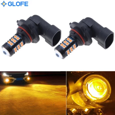 9005 Amber Yellow LED Bulbs SMD 3030 High Beam DRL Plug N Play for Ford Ranger - Image 1 of 4