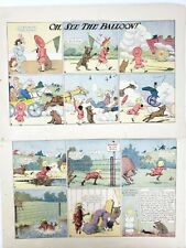 Buster Brown Oh See The Balloon Copyright 1906 Comics Americas Journal Outcault