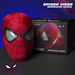 The Amazing Spider-man 2 Peter Parker Cosplay Mask Eye Light Spider-Man Helmet - Picture 1 of 15