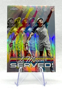 Alex de Minaur 2024 Topps Chrome Served! #SER-AM - Picture 1 of 2