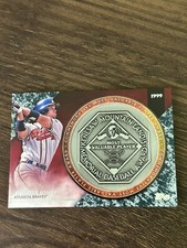 2017 Topps Update National League MVP Chipper Jones 1999 MVPR-CJ