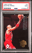 Scottie Pippen PSA 9 LOW POP 1994-95 Fleer Ultra #31 Chicago Bulls HOF