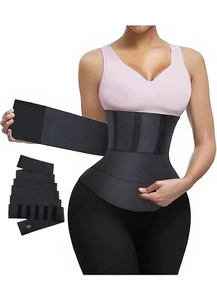 Waist Trainer For Women Lower Belly Fat Plus Size Adjust  - Picture 1 of 6