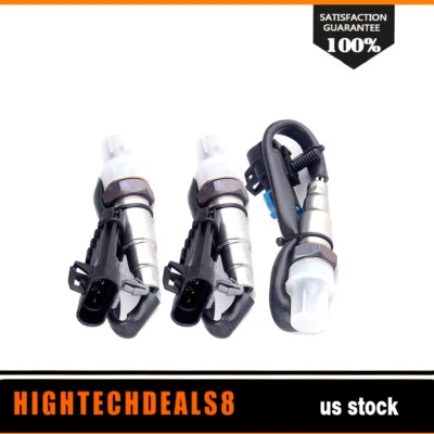 3pcs For 1996-2000 GMC Savana 1500 2500 Chevy C1500 O2 Oxygen Sensor Front&Rear - Image 1 of 4