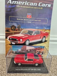 1/43 DEAGOSTINI Americano Coches Colección 1968 Shelby MUSTANG GT500 Kr #41 - Imagen 1 de 4