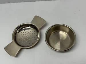 Arthur Price Of England Vintage Tea Strainer & Stand Stainless Steel - Picture 1 of 5