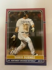 Samir Duenez 2019 Northwest Arkansas Naturals Team Card