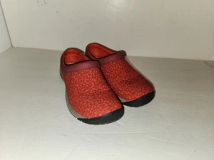 Merrell Shoes Women's   Clogs Sneakers  Orang Fabric Slip On Sz 7 - Picture 1 of 8