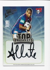 2009 Rugby League Classic Top Prospects TP8 Akuila Uate Newcastle Knights #41