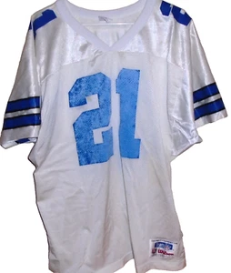 vintage Deion Sanders Vintage 90s Dallas Cowboys Wilson Jersey XL Mens - Picture 1 of 6