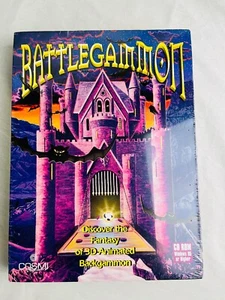 Battlegammon Big Box Pc Juego Sellado Nuevo Antiguo Stock 1999 Cosmi Software - Imagen 1 de 8